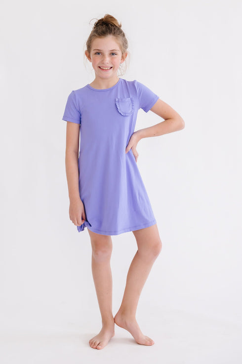 periwinkle-t-shirt-dress Mila & Rose at Sophia's Style--12-24M--2